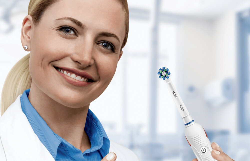 Szczoteczka rotacyjna ORAL-B Smart 5 5000N Biala Lepsze efekty szczotkowania czujnik sily nacisku