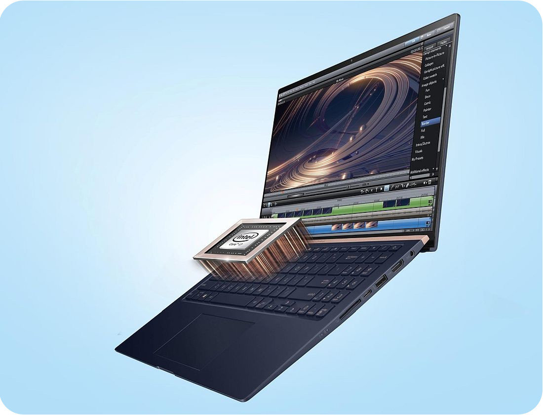 Laptop ASUS ZenBook 15 UX533 - wydajność 