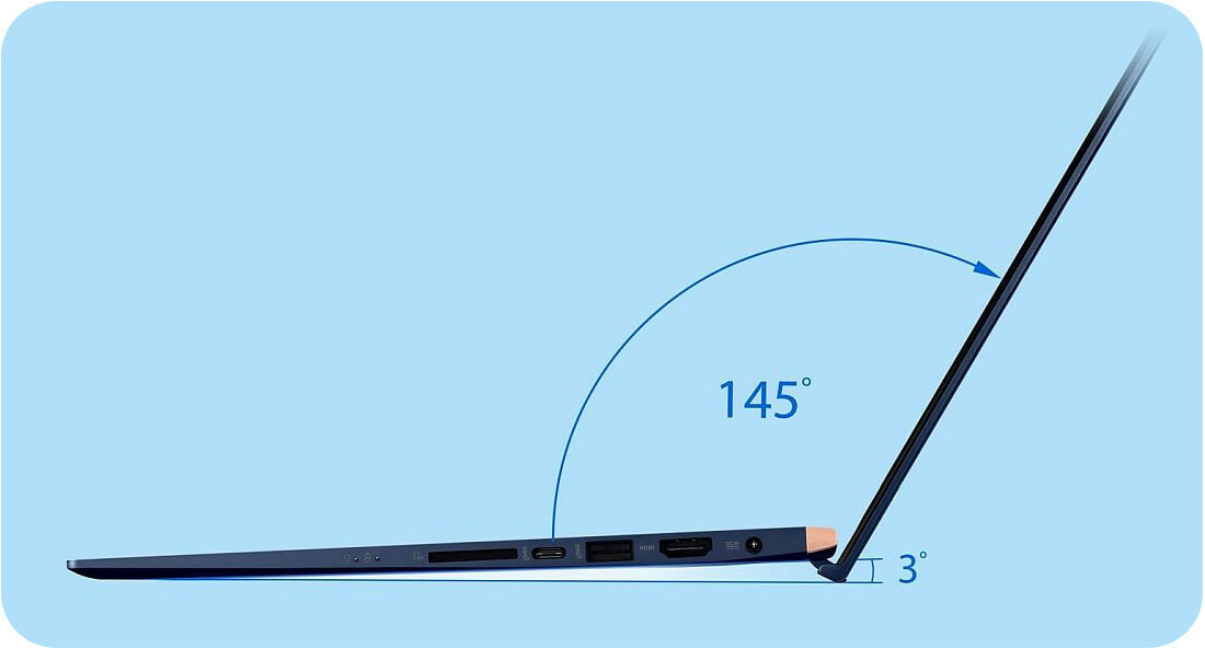 Laptop ASUS ZenBook 15 UX533 - ErgoLift 