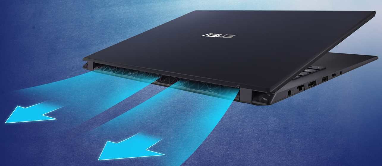 Laptop ASUS VivoBook X571 - system chłodzenia