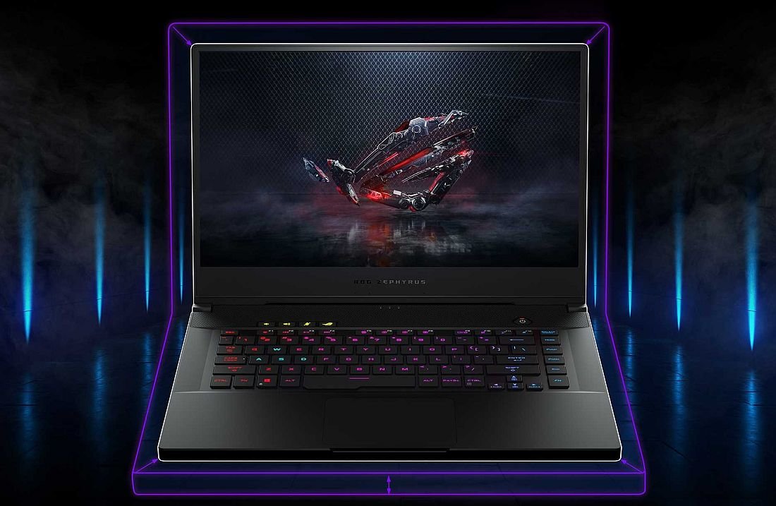 Laptop gamingowy ASUS Rog Zephyrus M - konstrukcja