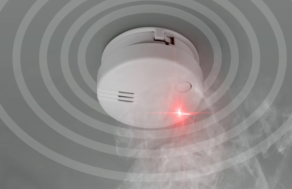 Czujnik dymu ALECTO SA-100 Małe urządzenie 72 x 37 cm duże bezpieczeństwo