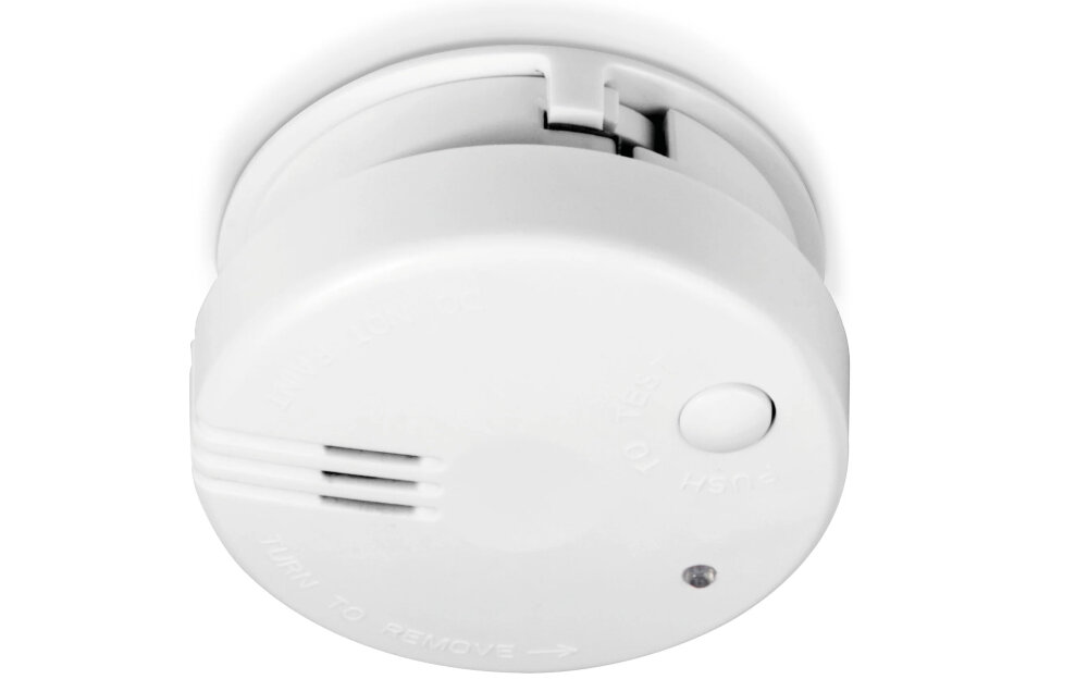 Czujnik dymu ALECTO SA-100 Głośny sygnał alarmowy 85 decybeli