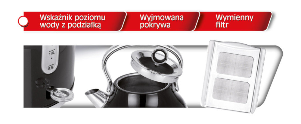 Czajnik LAFE CEG005 POKRYWA