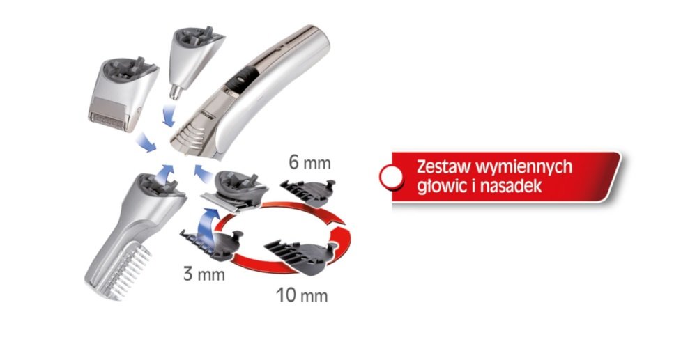 Strzyżarka PHILIPS HC5632/15 USTAWIENIA