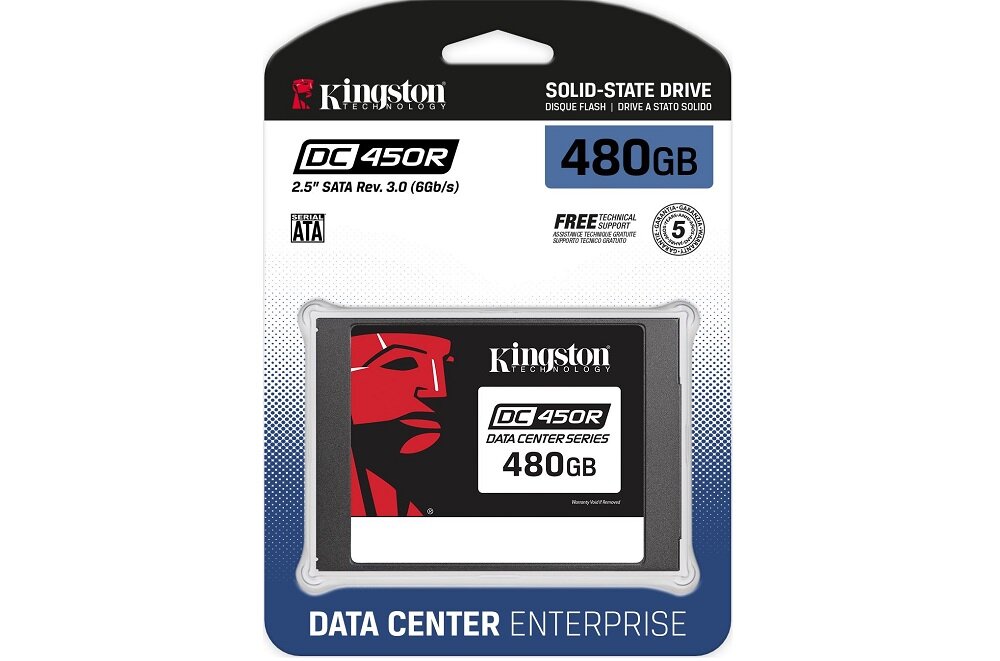 Dysk KINGSTON DC450R - nowoczesne technologie S.M.A.R.T szyfrowanie 256-bit AES
