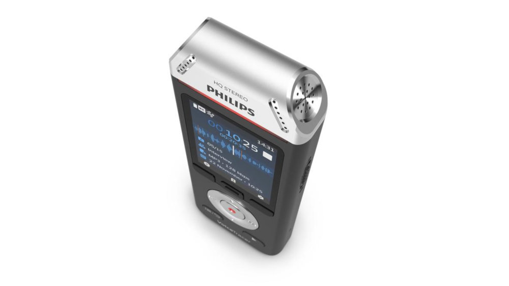 Dyktafon PHILIPS DVT2110 - Wyświetlacz