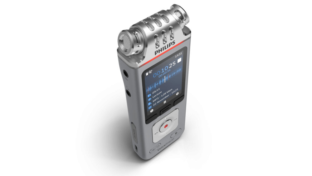 Dyktafon PHILIPS DVT4110 - Format