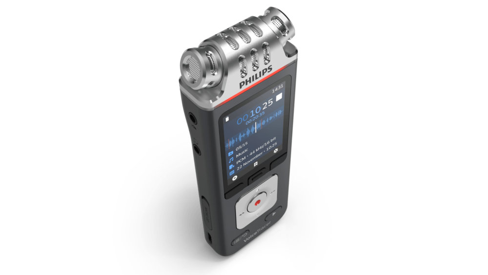 Dyktafon PHILIPS DVT7110 - Format