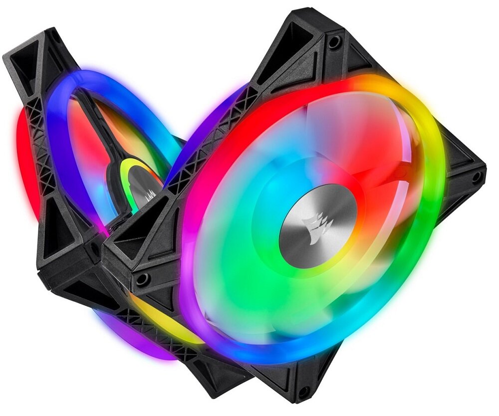 Wentylator CORSAIR iCUE QL120 RGB - kolory