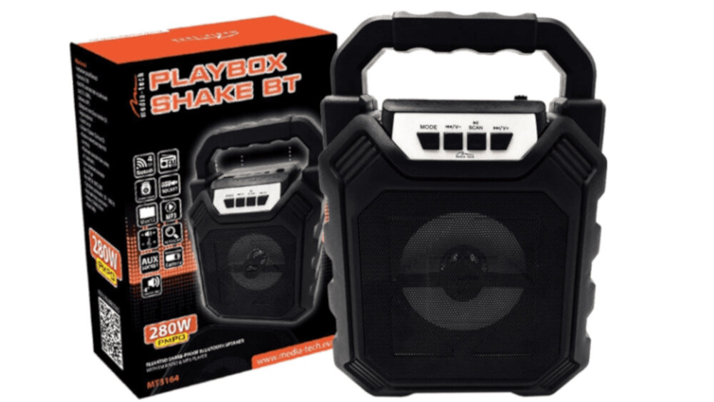 Głośnik mobilny MEDIA-TECH MT3164 - design