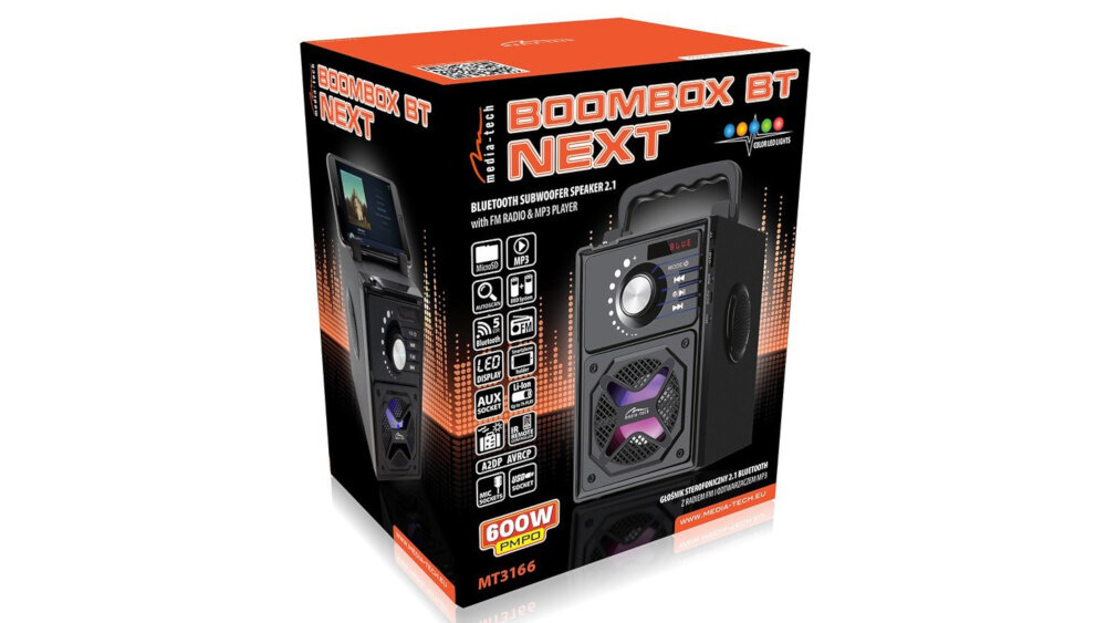 Głośnik mobilny MEDIA-TECH MT3166 - atrakcyjna cena