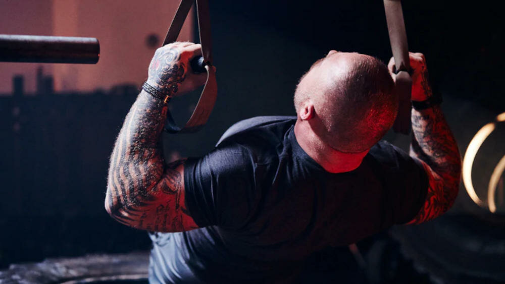 TRX taśmy ćwiczenia opór ciężar ciało