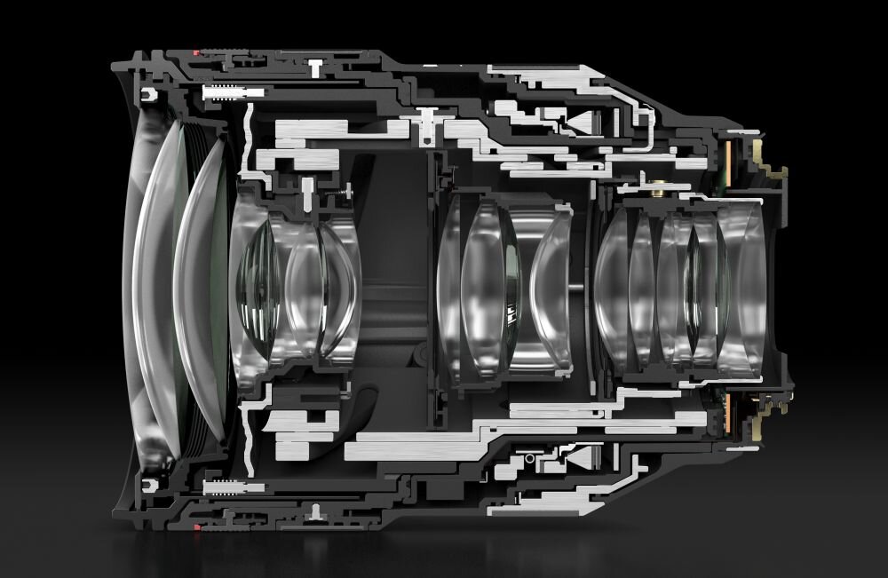 Obiektyw CANON RF 28-70 mm f-2 L USM ogniskowa przysłona ostrość pierścienie optyka soczewki powłoki montaż bagnet światło jasność zoom filtry waga