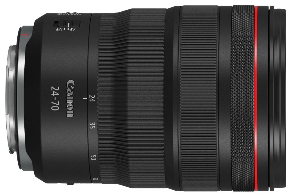 Obiektyw CANON RF 24-70 mm f-2.8L IS USM ogniskowa przysłona ostrość pierścienie optyka soczewki powłoki montaż bagnet światło jasność zoom filtry waga