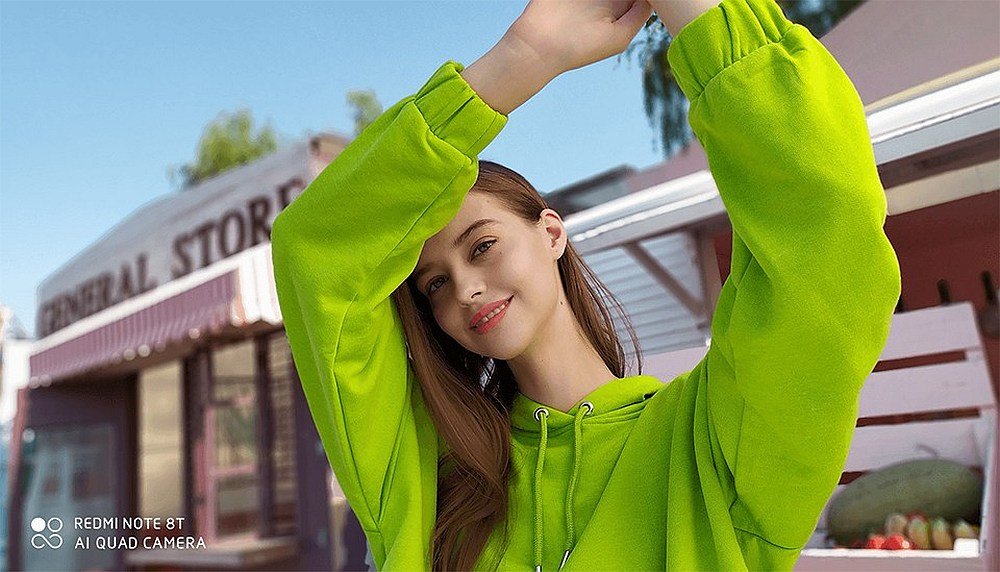 SMARTFON XIAOMI REDMI NOTE 8T portret zdjęcia aparat obiektyw
