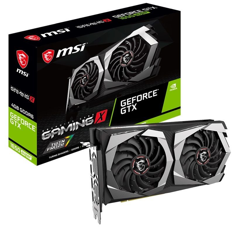 Karta graficzna MSI GeForce GTX 1650 Super Gaming X 4GB - Karta graficzna 