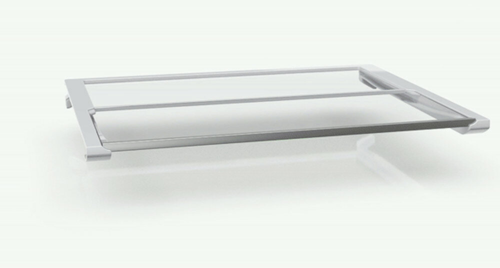 Lodówka WHIRLPOOL W9 941D IX H Nofrost Srebrna składana półka