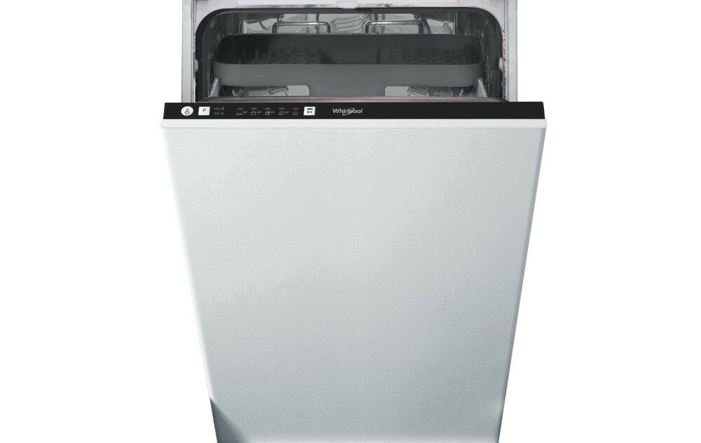 Mașină de spălat vase WHIRLPOOL WSIE 2B19 C tehnologii de spălat vase față față