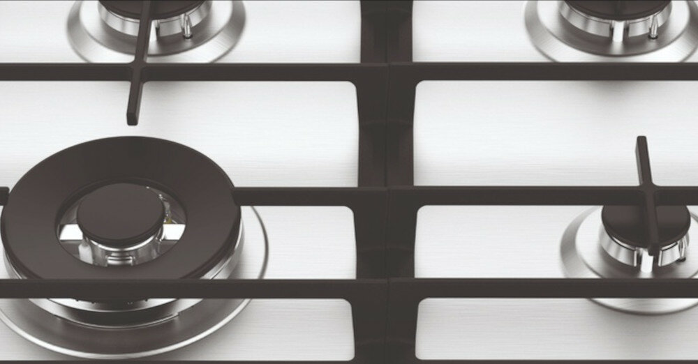 Płyta gazowa WHIRLPOOL AKF 7522/IX żeliwne ruszty