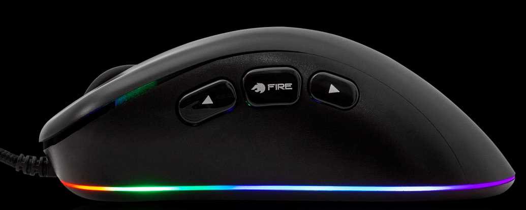 Mysz ESHARK ESL-M3 Aikuchi  - przyciski   