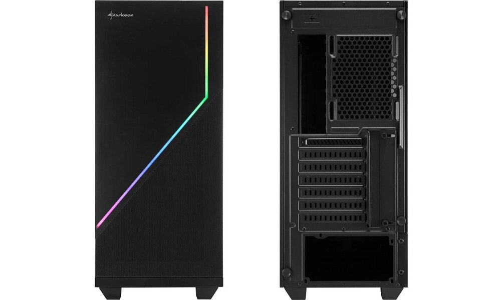 Obudowa SHARKOON Flow RGB - przestronnosc nowoczesnosc
