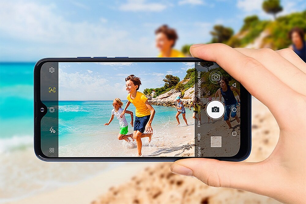 Smartfon KRUGER&MATZ Flow 7S aparat filmy nagrywanie obiektyw rozdzielczość