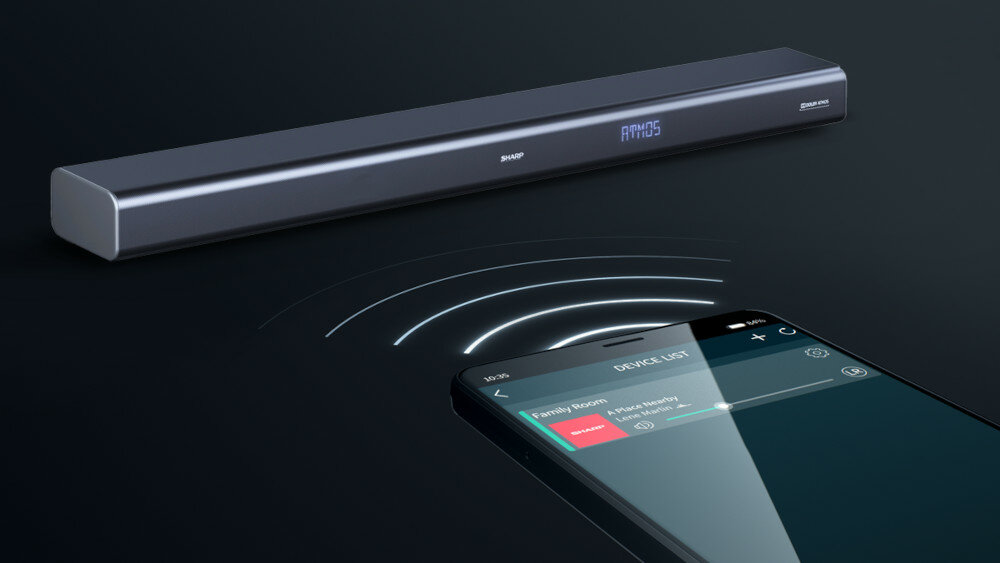 Soundbar SHARP HT-SBW460 - bluetooth