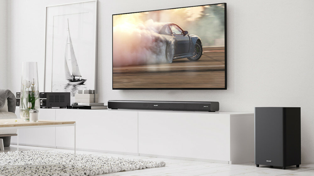 Soundbar SHARP HT-SBW460 - konstrukcja
