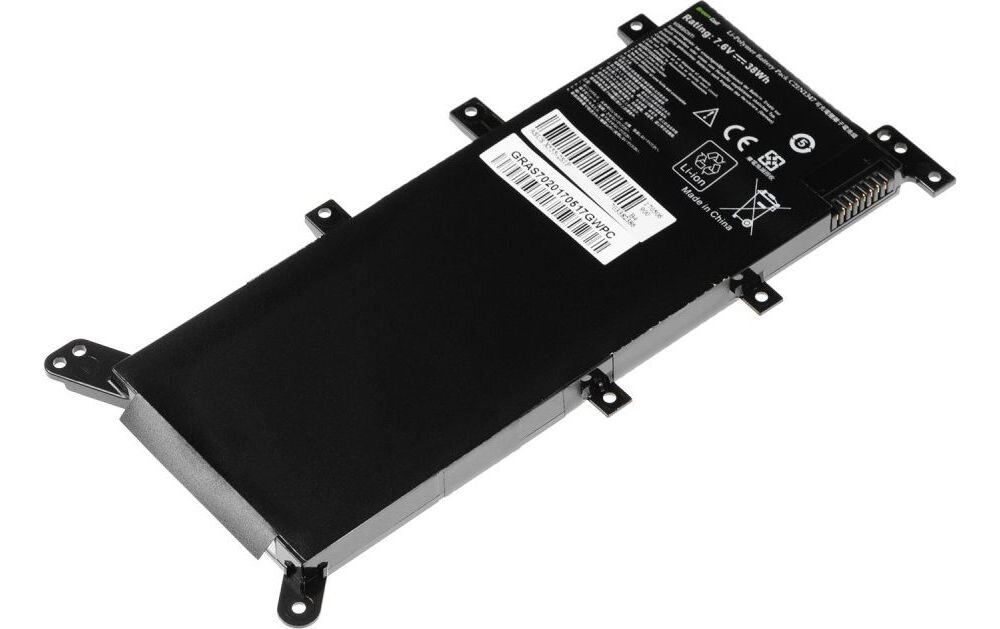 Bateria do laptopa GREENCELL AS70 4000 mAh akumulator
wykorzystuje cztery ogniwa litowo-polimerowe o dużej gęstości precyzyjne wykonanie produkt na białym tle