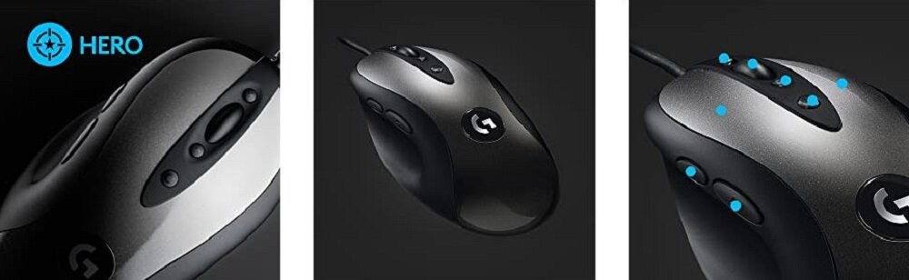 Mysz LOGITECH MX518 - przyciski