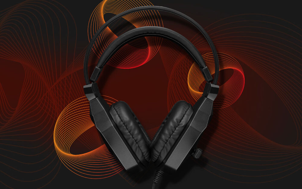 Słuchawki LIOCAT HP 585 C wbudowany mikrofon o czułości -58 dB (± 2 dB)