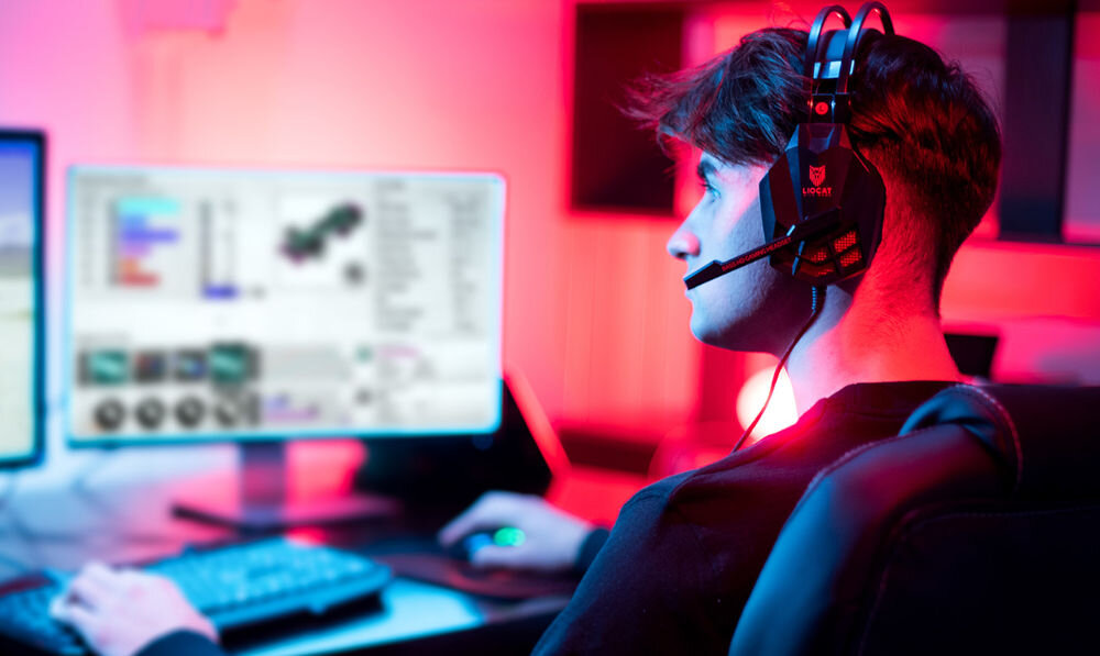 Słuchawki LIOCAT HP 585 C elastyczna gąbka izolacja hałasu