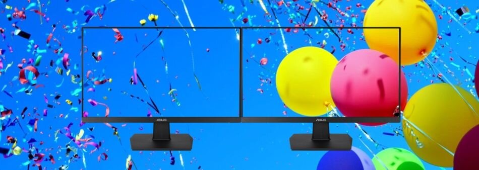 Monitor ASUS Eye Care VA24EHE - Bezramkowa konstrukcja 