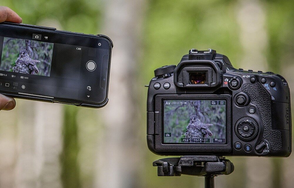 Aparat CANON EOS 90D zdjęcia matryca autofocus stabilizacja procesor seria ekran wizjer