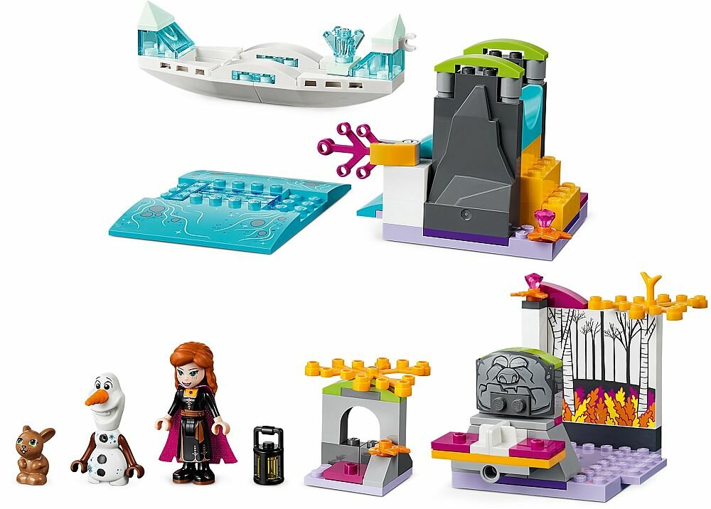 LEGO Frozen 2 Spływ kajakowy Anny 41165 - zestaw 