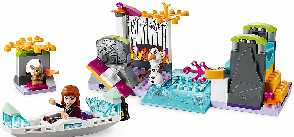 LEGO Frozen 2 Spływ kajakowy Anny 41165 - Zabawka 
