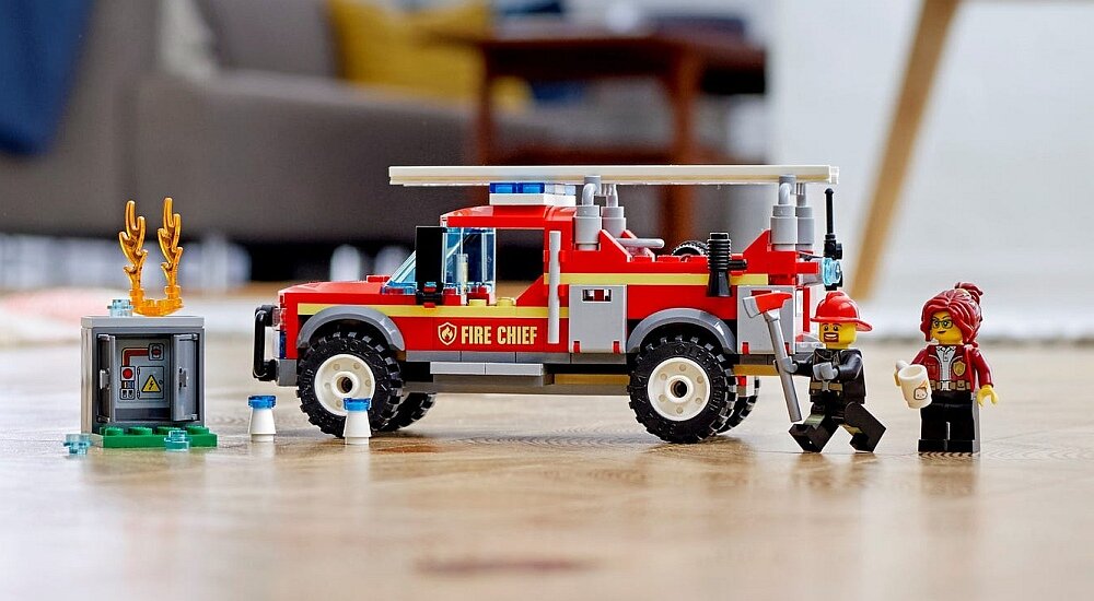 LEGO City Terenówka komendantki straży pożarnej 60231 zestaw