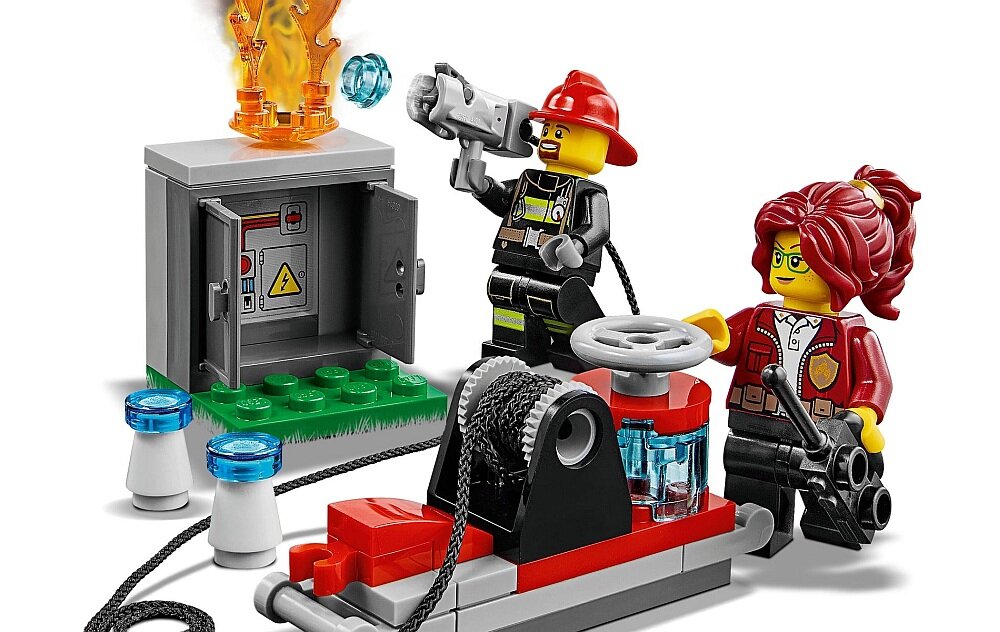 LEGO City Terenówka komendantki straży pożarnej 60231 skrzynka