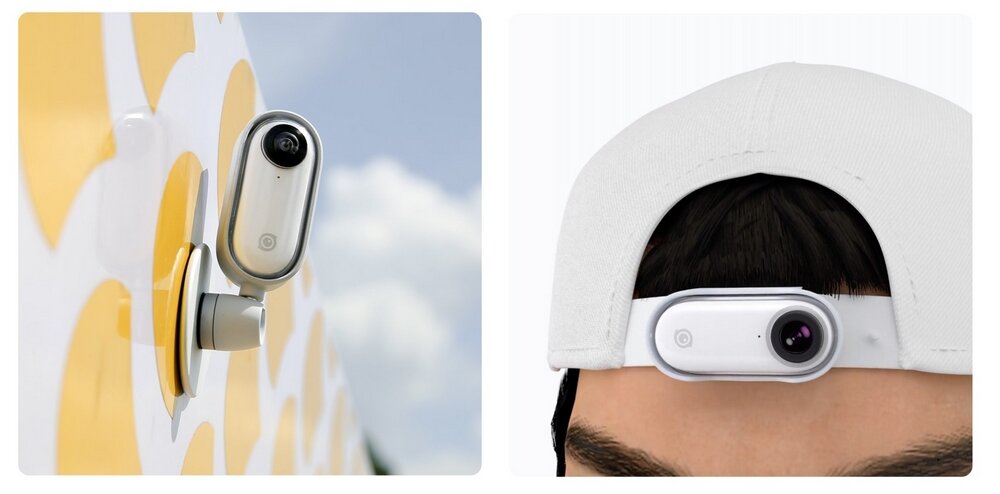 Kamera sportowa INSTA360 Go obiektyw nagrywanie wymiary 