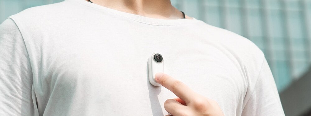 Kamera sportowa INSTA360 Go obiektyw nagrywanie wymiary 