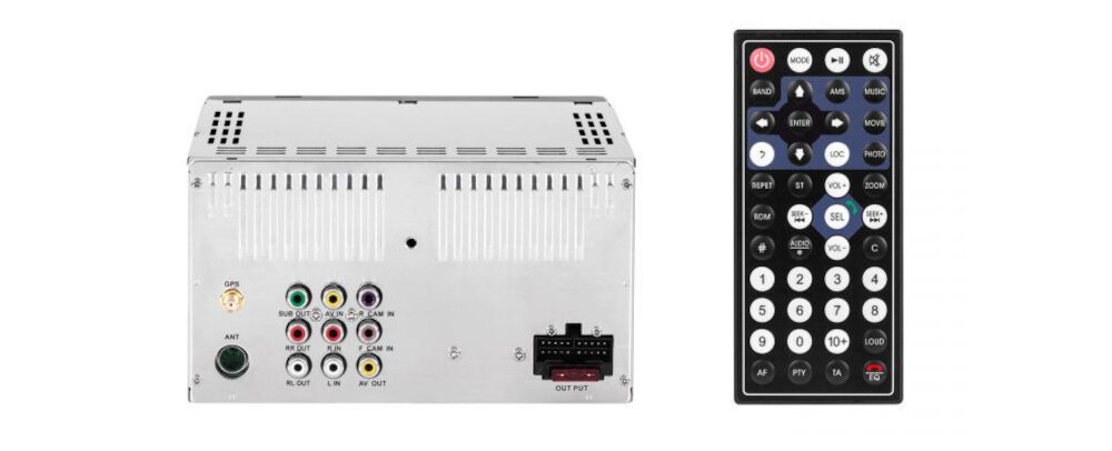 Radio samochodowe PEIYING PY9908.2 - pilot