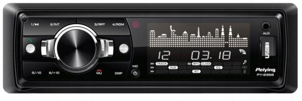 Radio samochodowe PEIYING PY9398 - ogólny