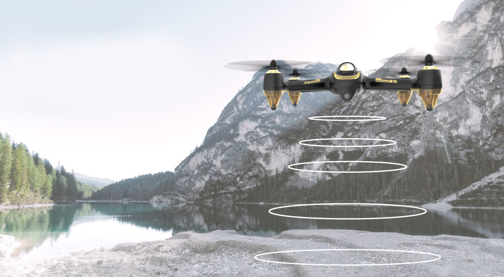 DRON HUBSAN H501S PRO HIGH EDITION WHITE profesjonalny obsługa