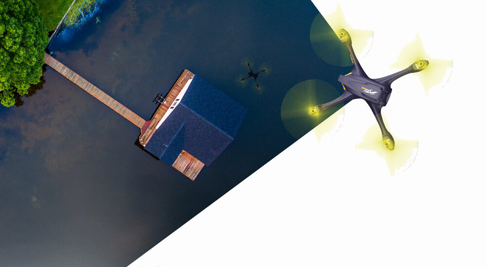 Dron HUBSAN H507A+ X4 Star Pro FPV pozycja GLONASS 