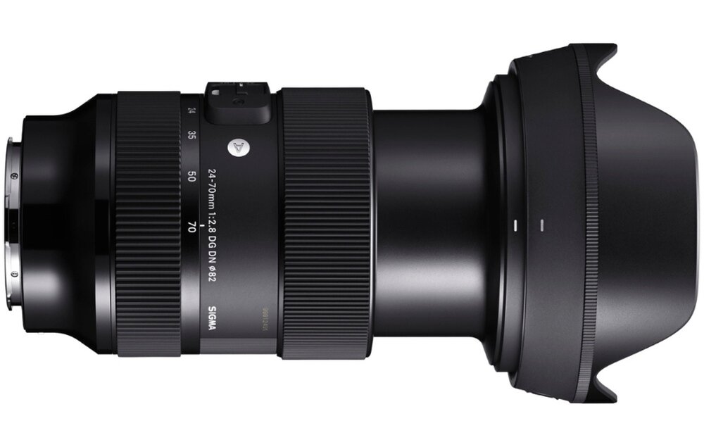 SIGMA A 24-70mm f-2.8 DG DN kompatybilność L mount Sony E lekka konstrukcja