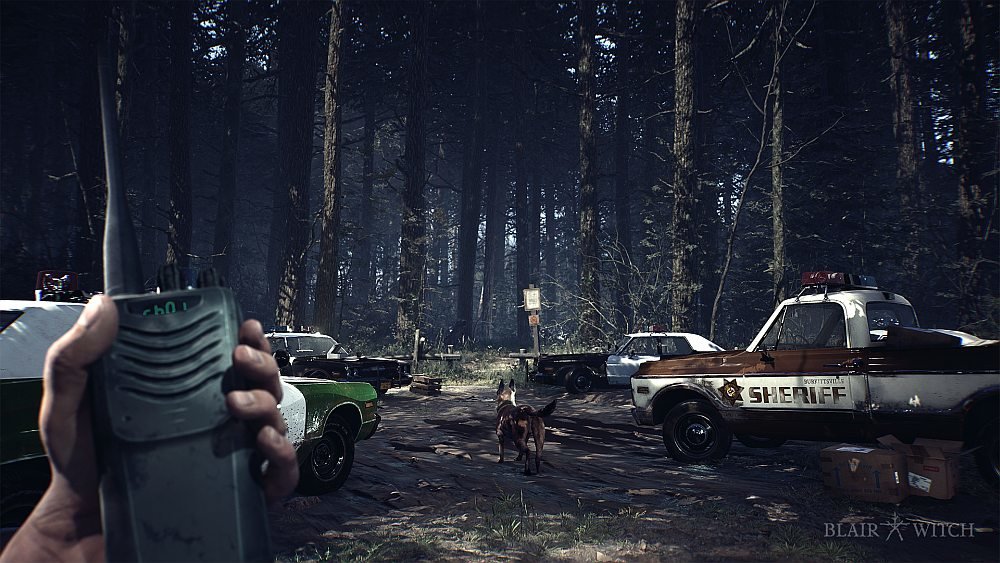GRA BLAIR WITCH rozgrywka dodatek pies towarzysz