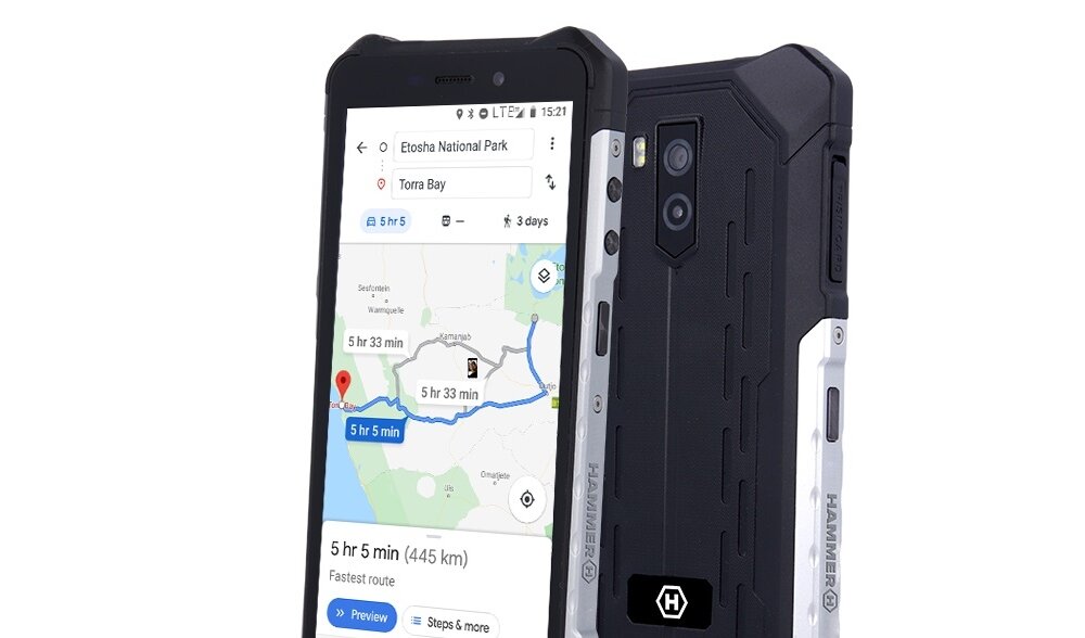 Smartfon MYPHONE Iron 3 gps nawigacja