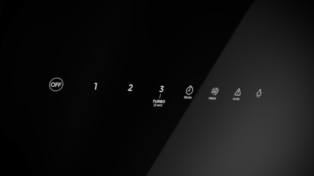 Okap TEKA DVF 67670 Czarny - Sterowanie