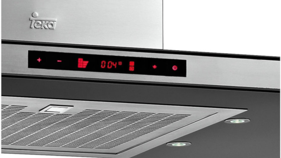 Okap TEKA DHC 90 Slim Srebrny - Oświetlenie